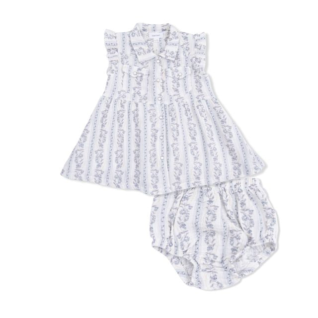 Kimberly Floral Western Dress and Bloomer
