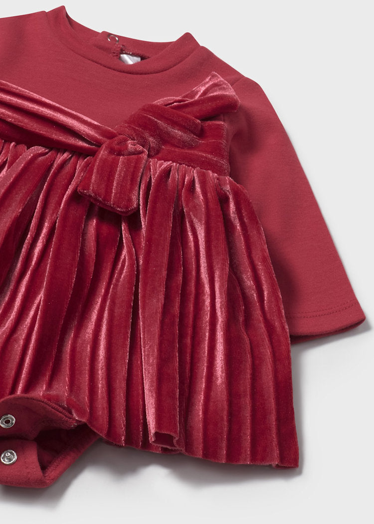 Cherry Gathered Dress
