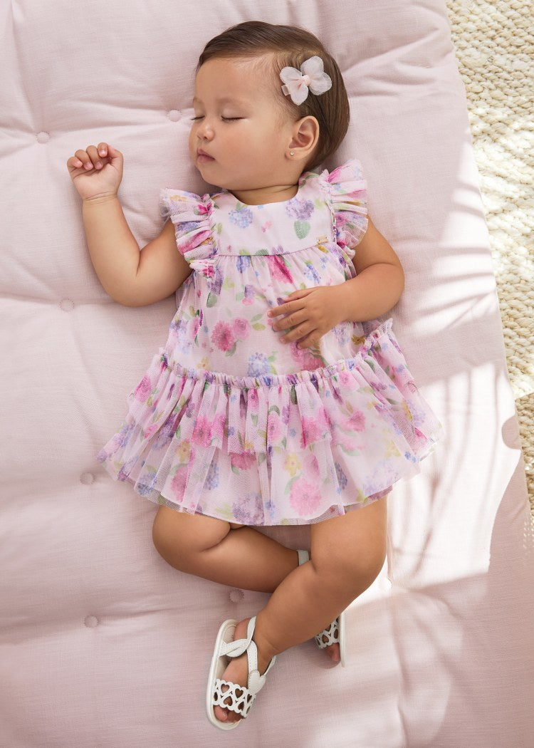 1818 Tulle Printed Dress