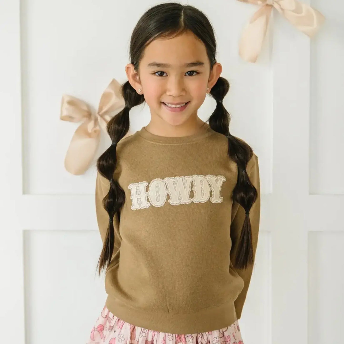 Howdy Patch Sweatshirt