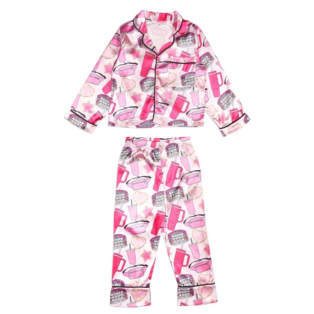 Mini Dreamers Trendy Girl Silky Set