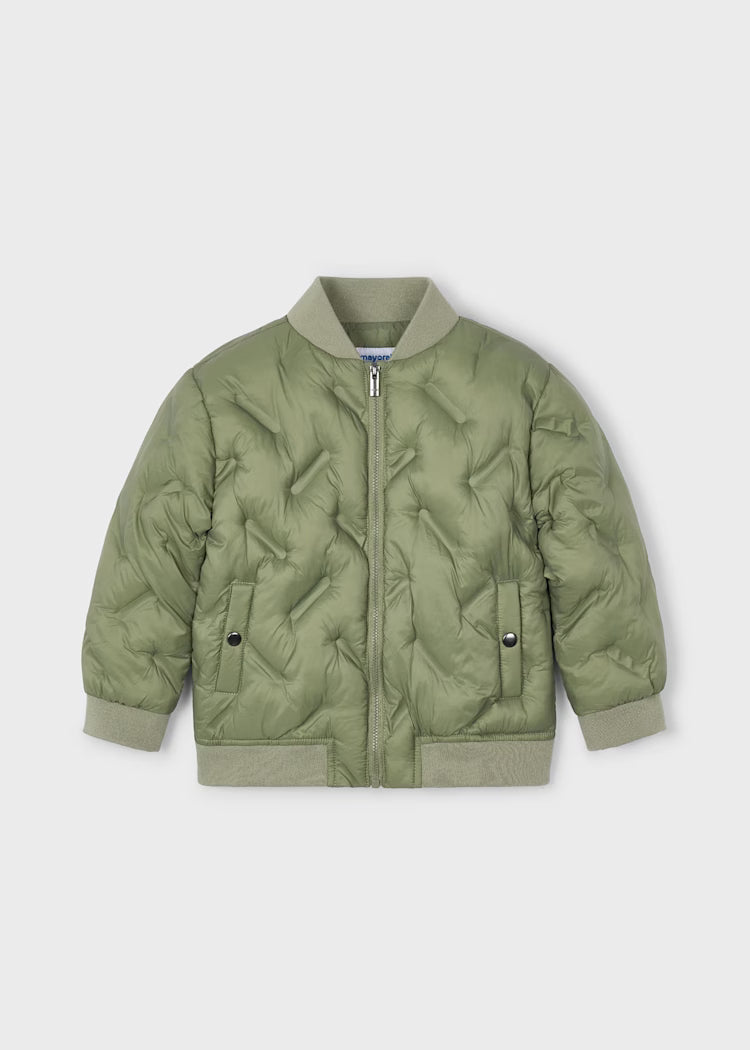 Unisex Pistachio Bomber Jacket