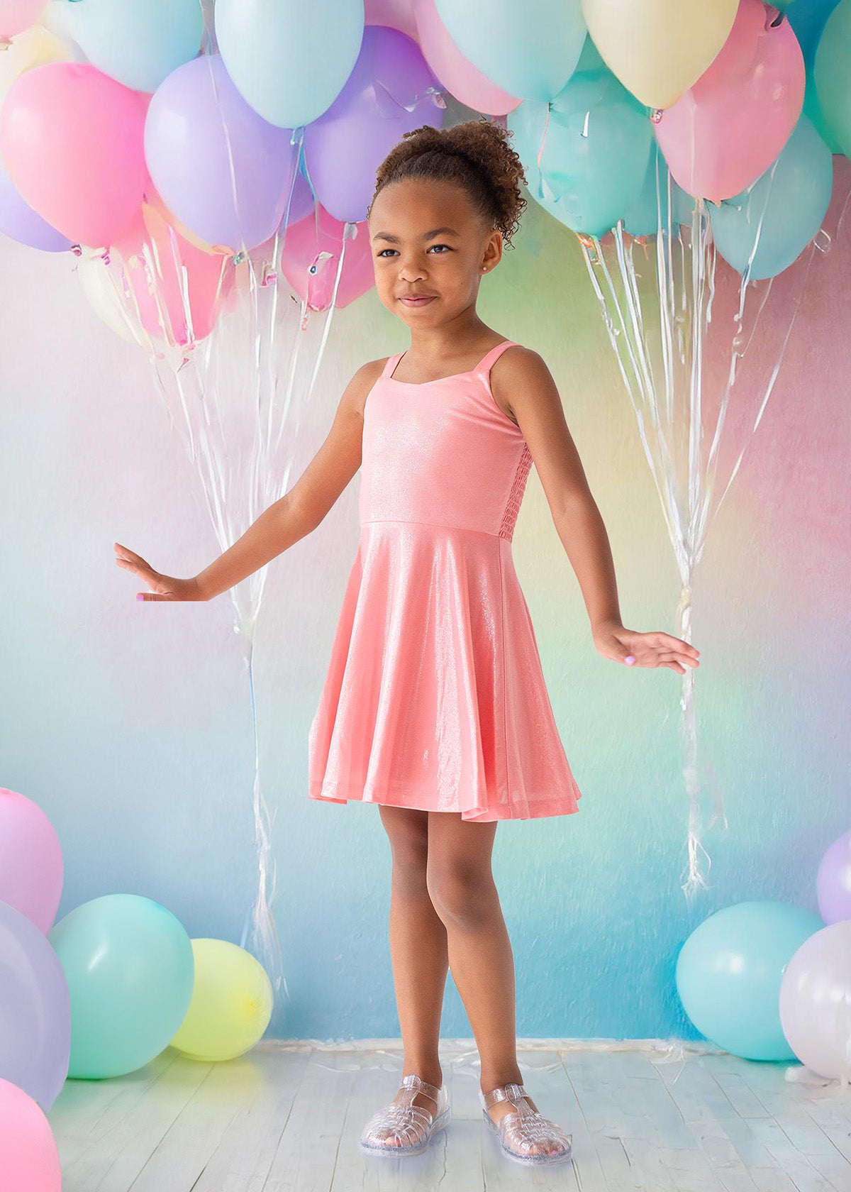 Coral Pink Under The Sea Dress