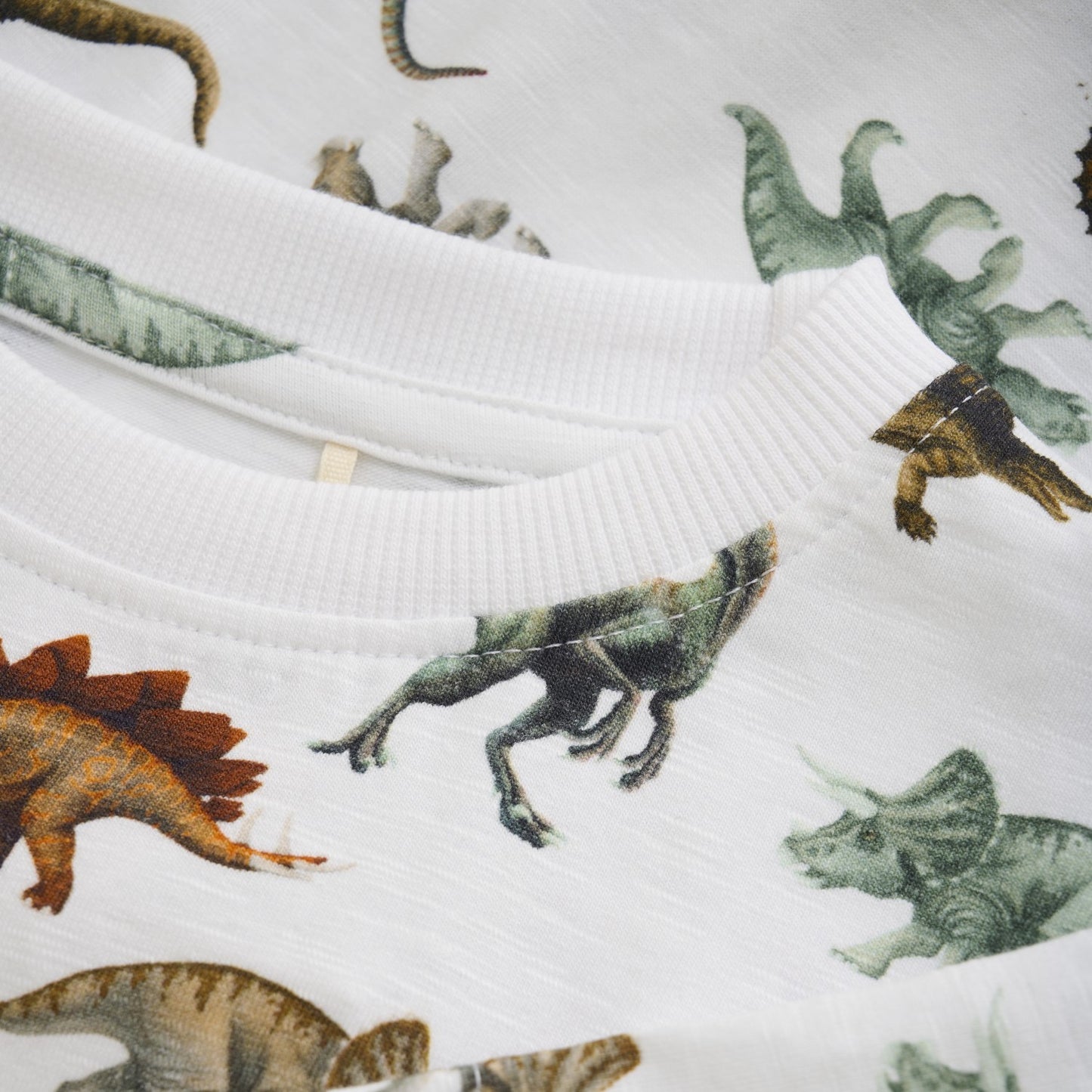 Bright White Dino Shirt