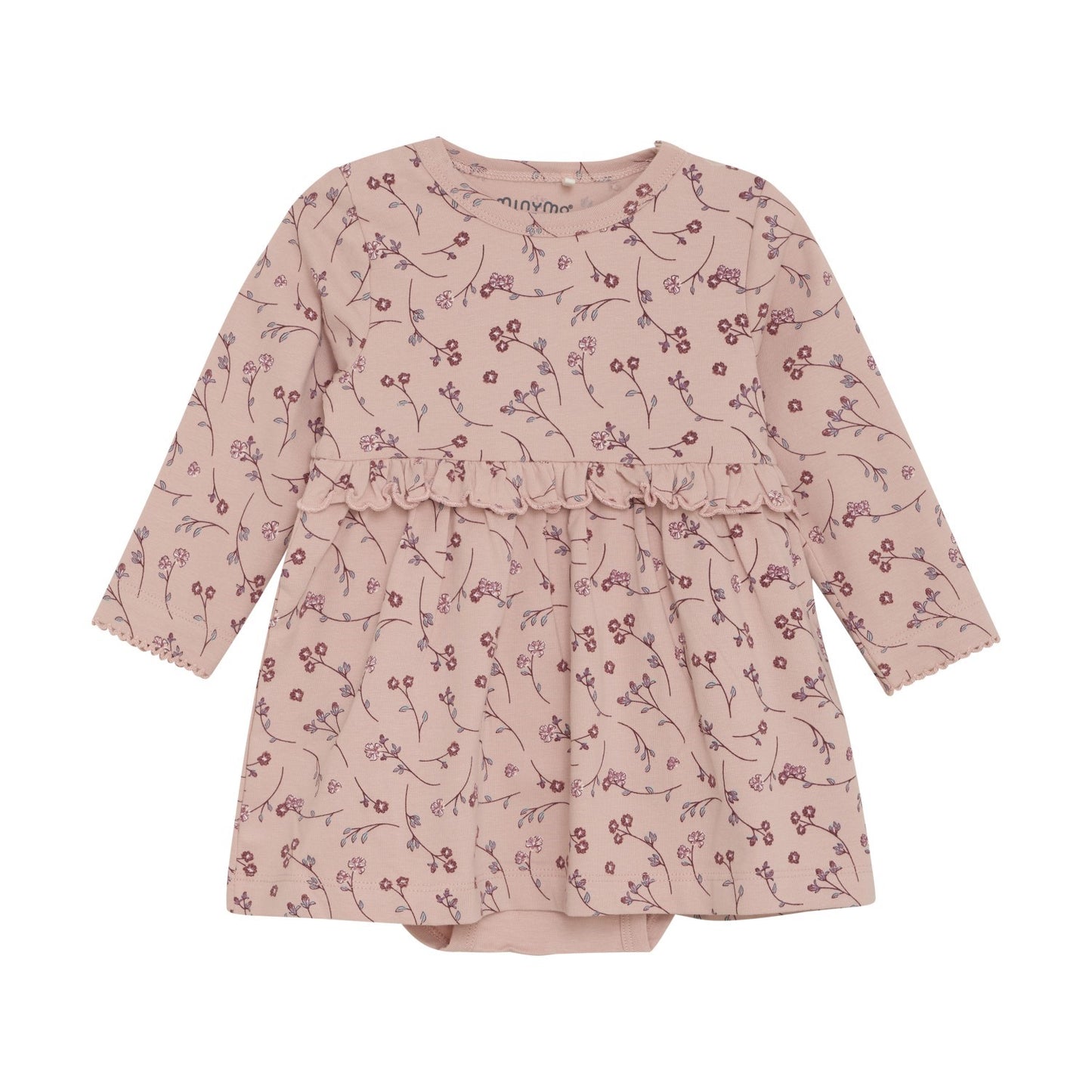Misty Rose Floral Dress