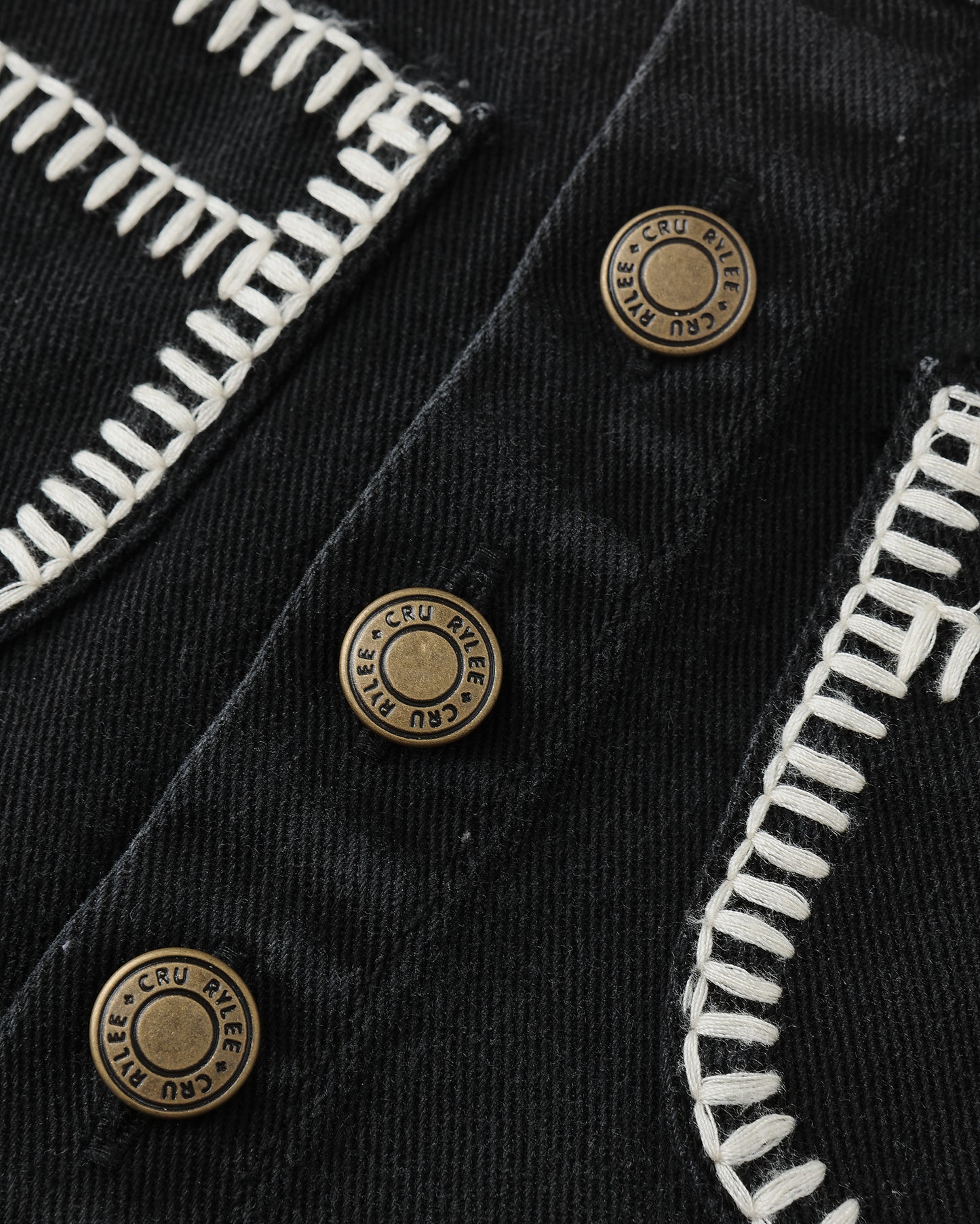 Denver Mini Skirt Washed Black