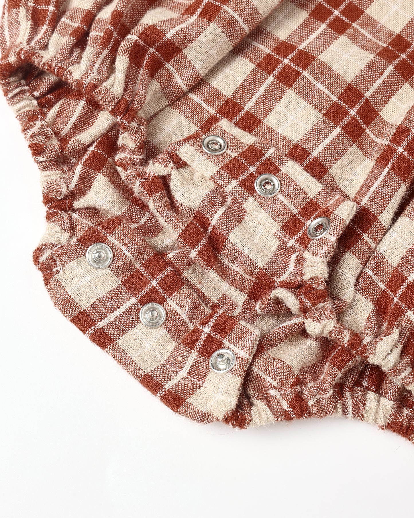 Heidi Romper Red Plaid