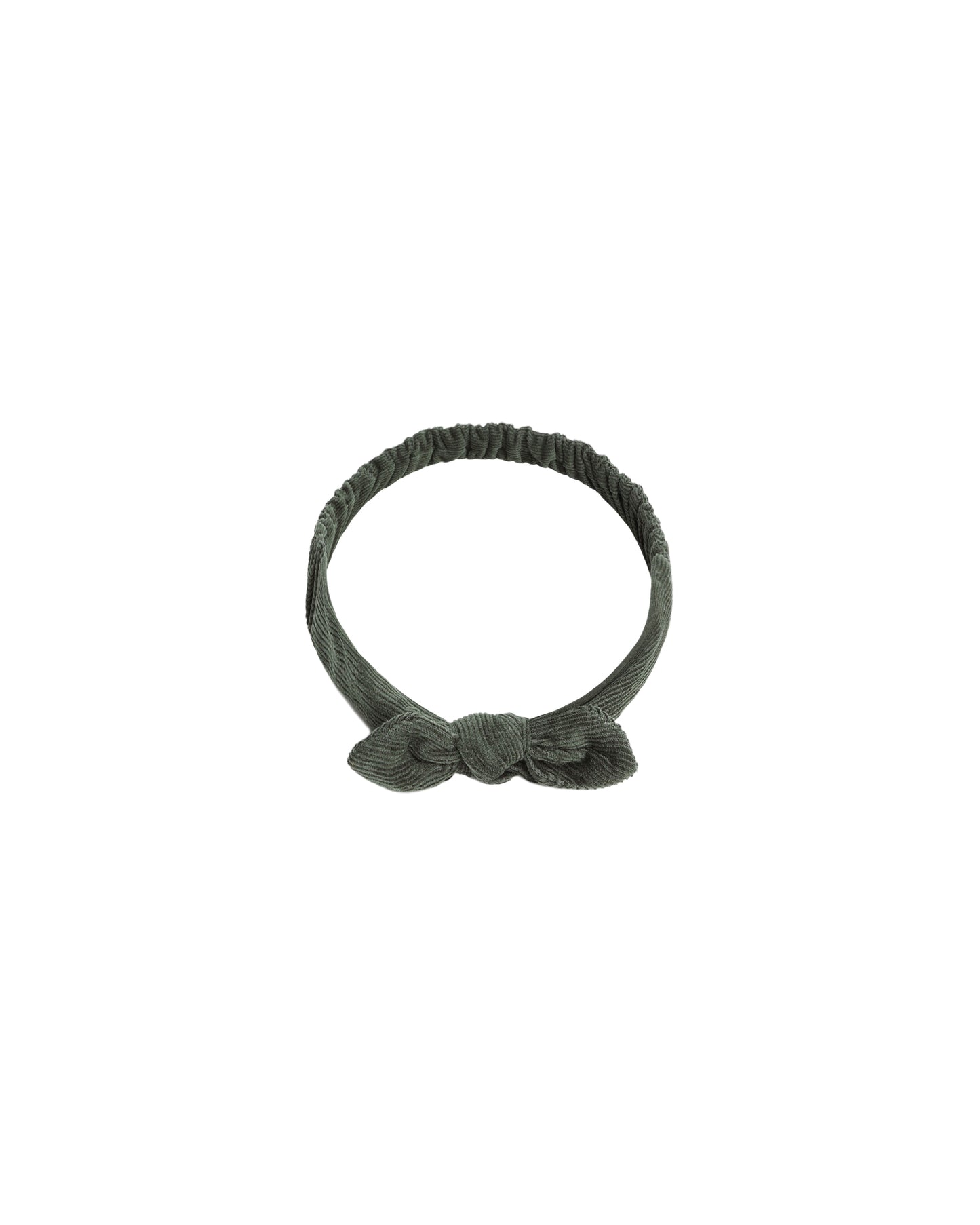 Baby Bow Headband Evergreen