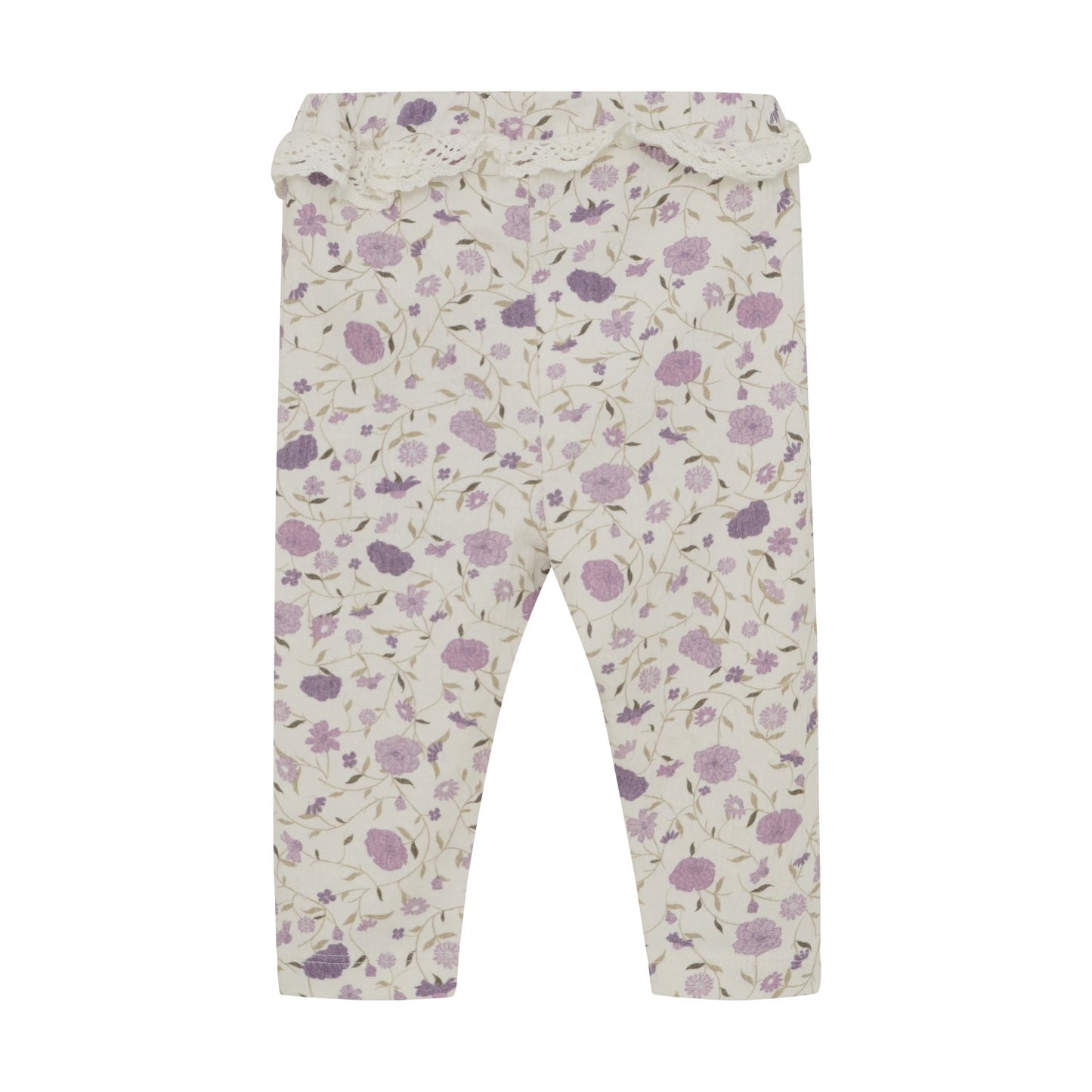 Eggnog Purple Floral Bodysuit Set