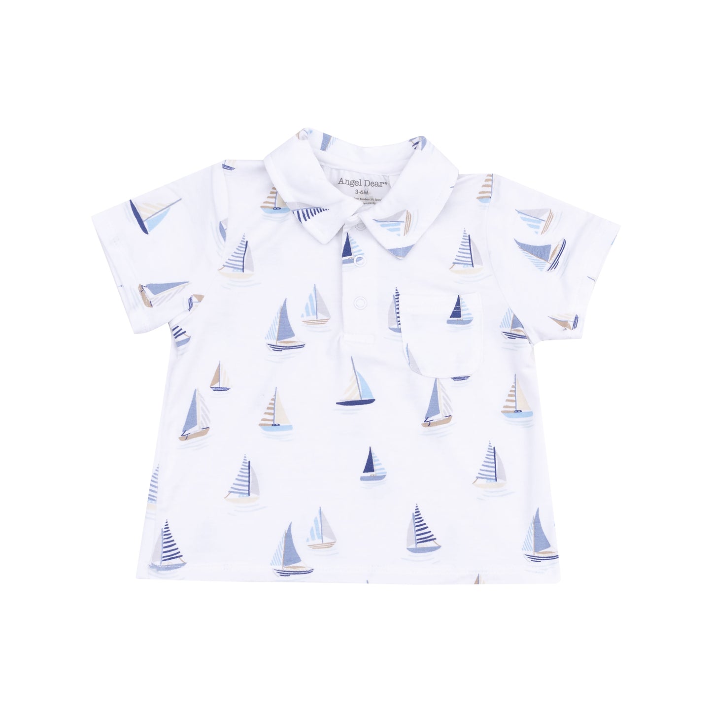 Sailboats Polo Short Set