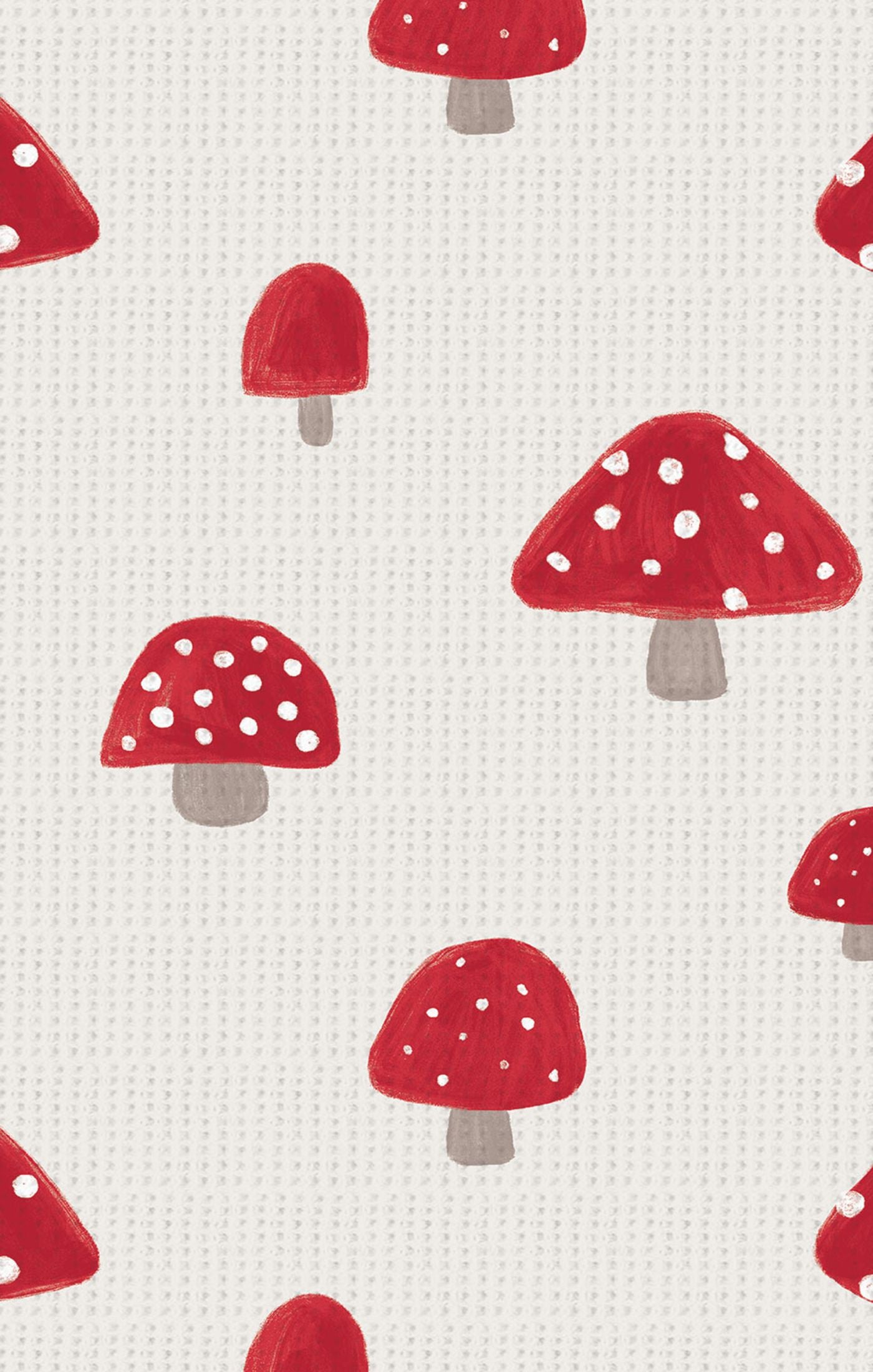 Painterly Mushrooms Swaddle