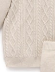 Wheat Cable Knit Set