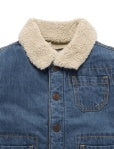 Denim Sherpa Jacket