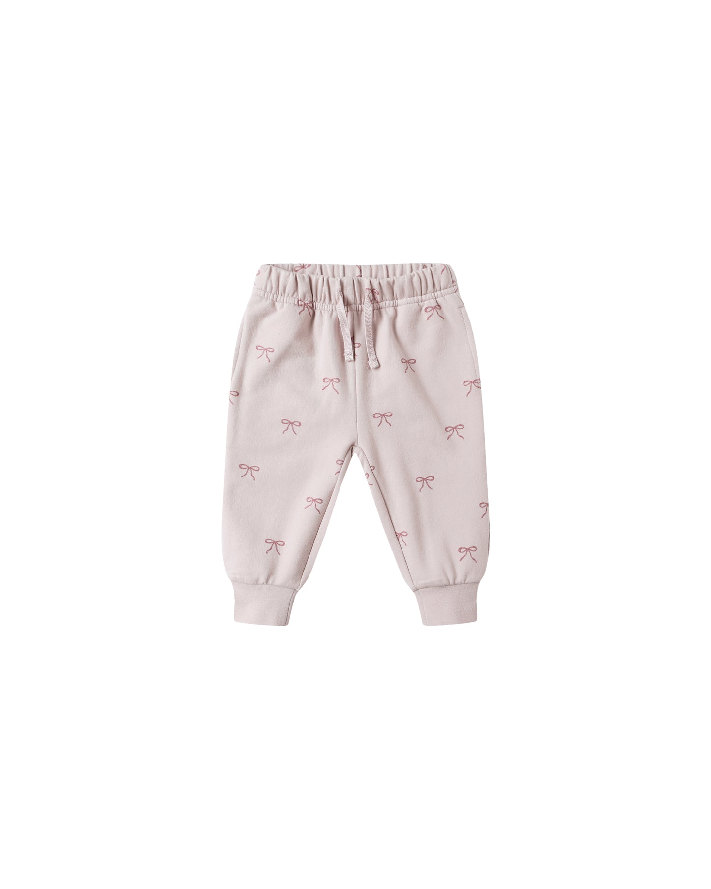 Lilac Bows Ruffle Sweat Set