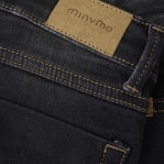 Stretch Denim Black Pant