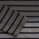 Dark Grey and Black Stipe T-shirt