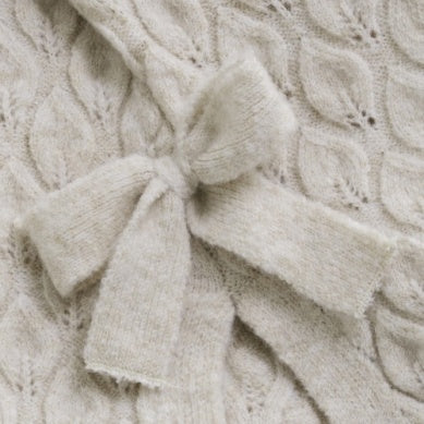 Oatmeal Knit Pullover Sweater