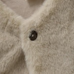 Oatmeal Faux Fur Vest