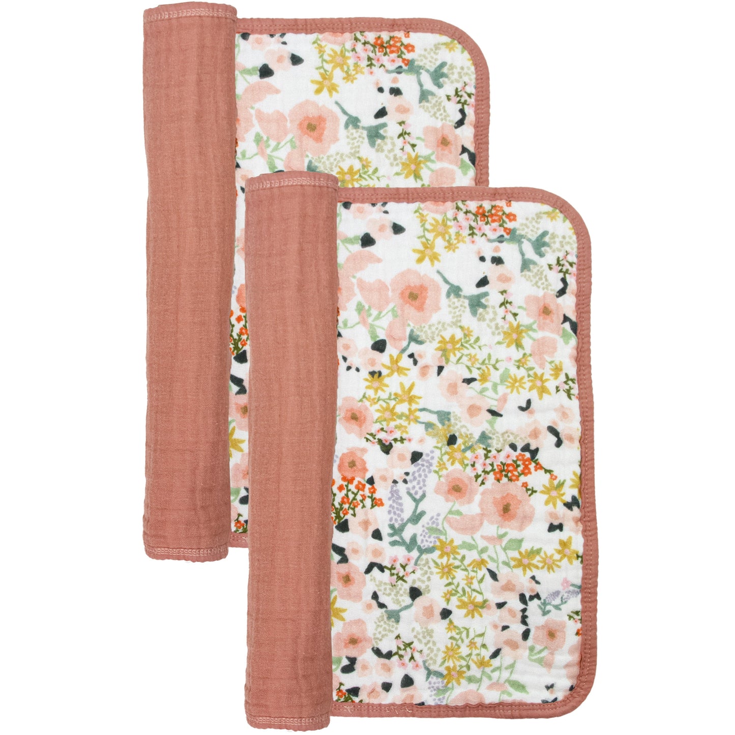 Millie/Rose Muslin Burp Cloth 2 Pack