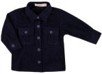 Navy Blue Corduroy Shirt