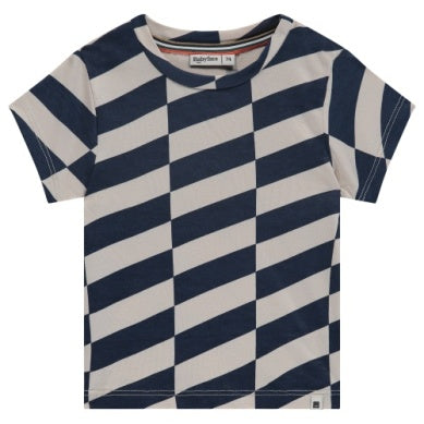 Blue Cream Fashion Tee