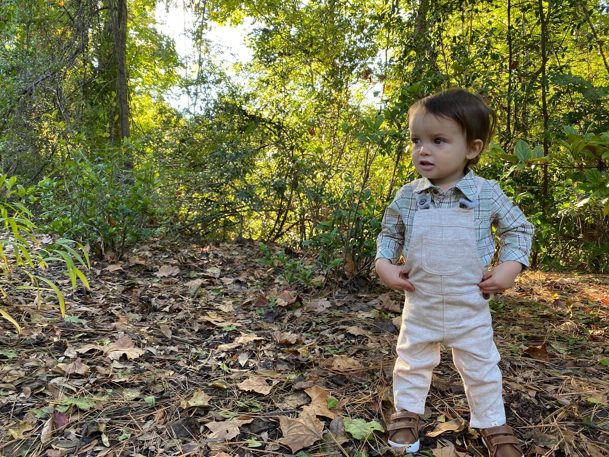 Jasper Onesie Green Plaid