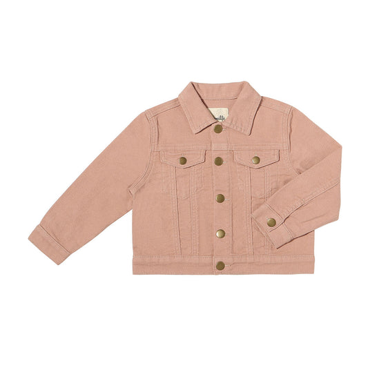 Pink Sunset Wyatt Jean Jacket