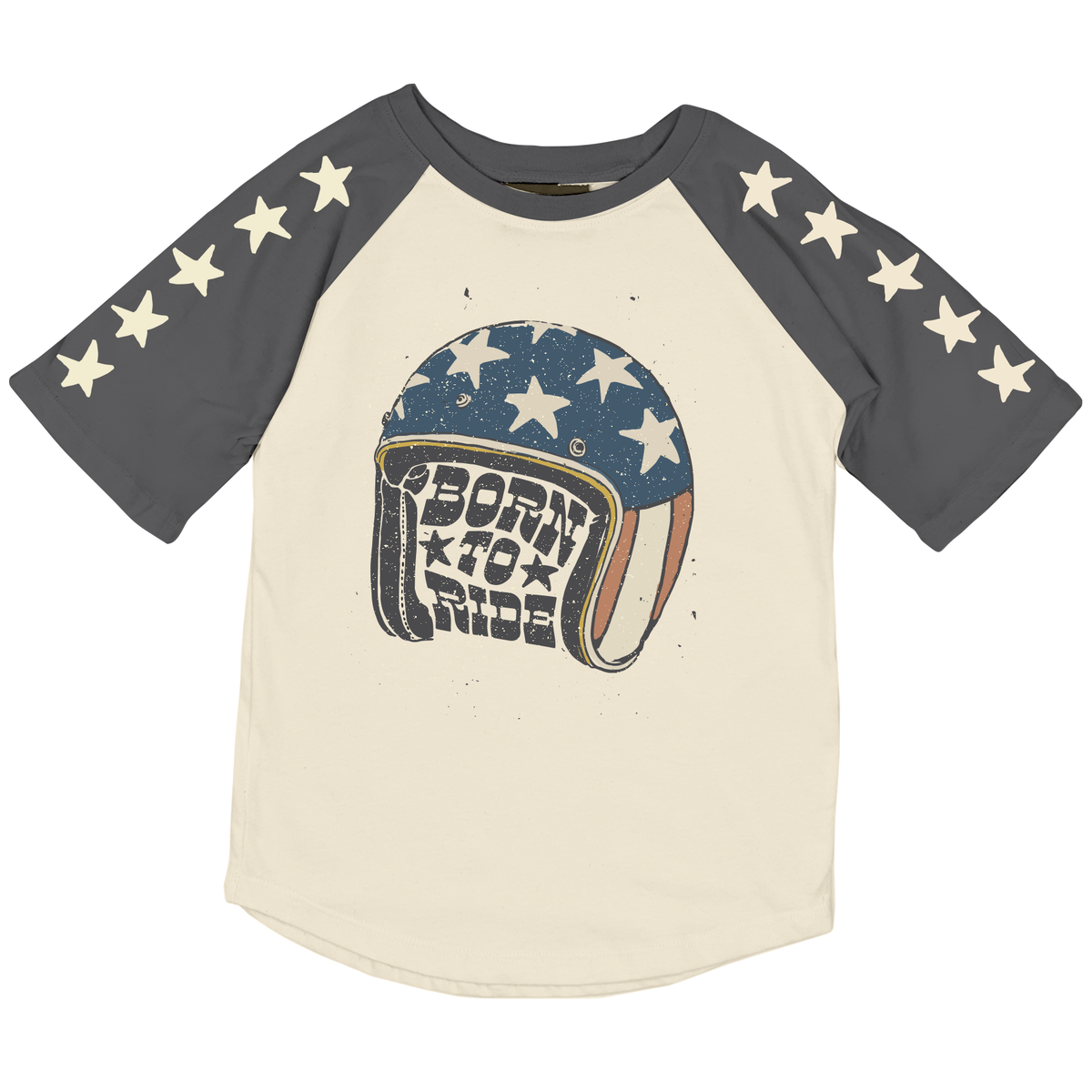 Born To Ride Raglan