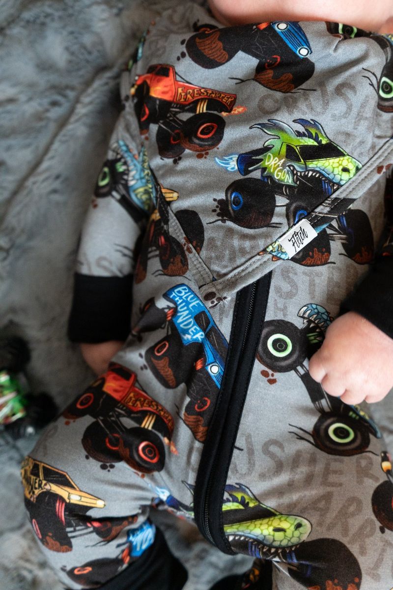 Monster Jammies Bib