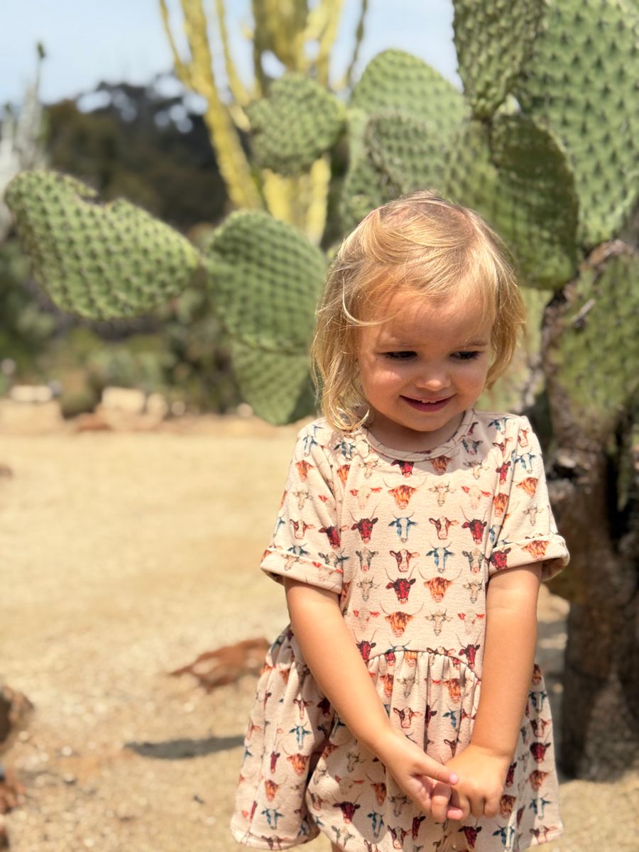 Cows Eliza Dress