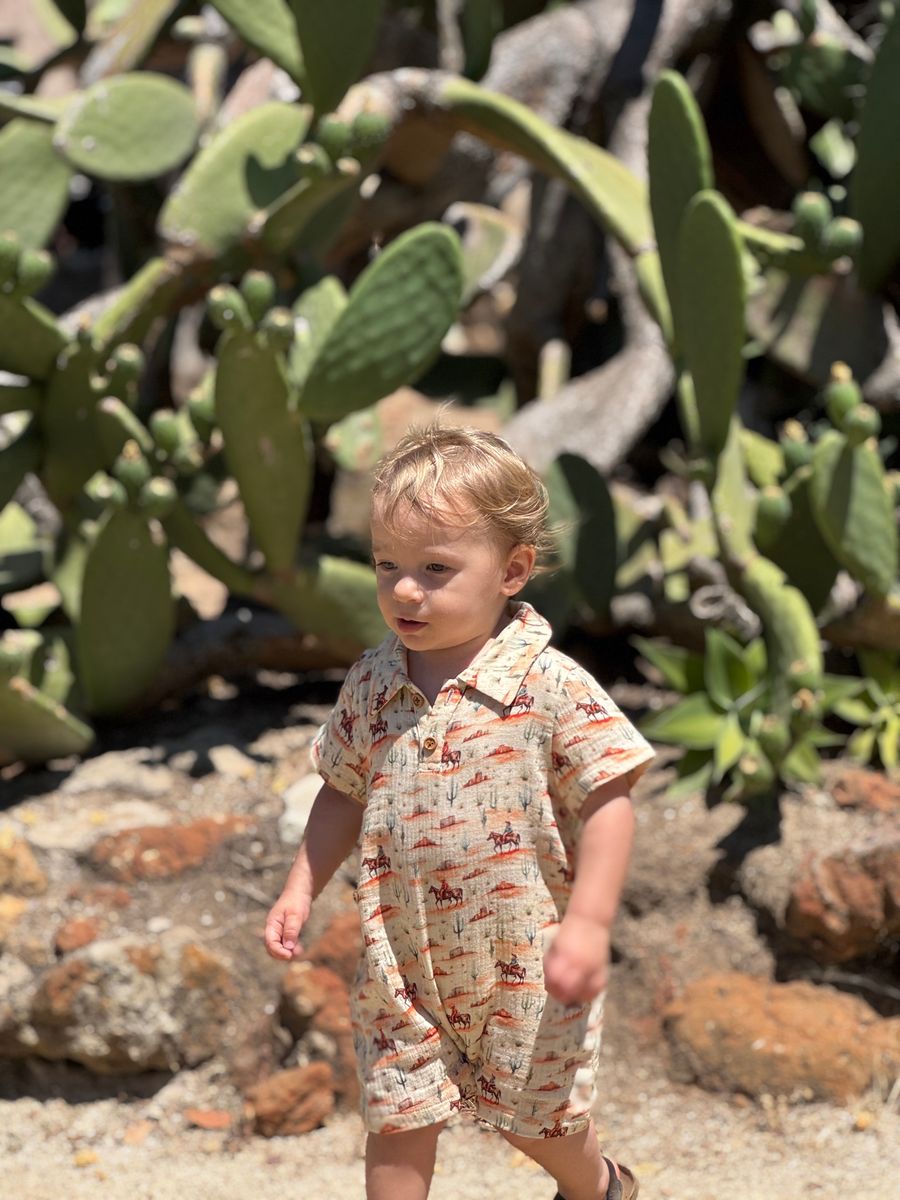 Western Finley Romper