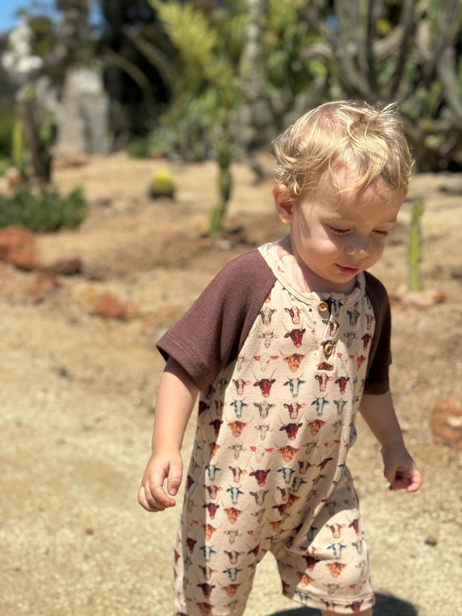 Cows Finley Romper