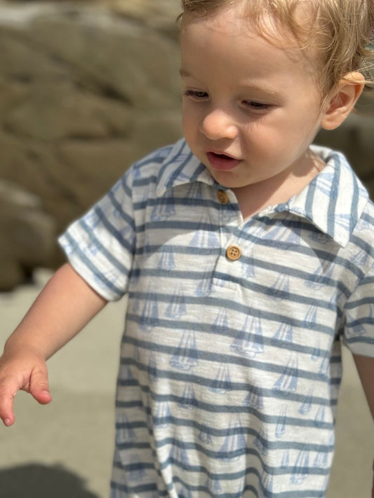 Sailboats Romper