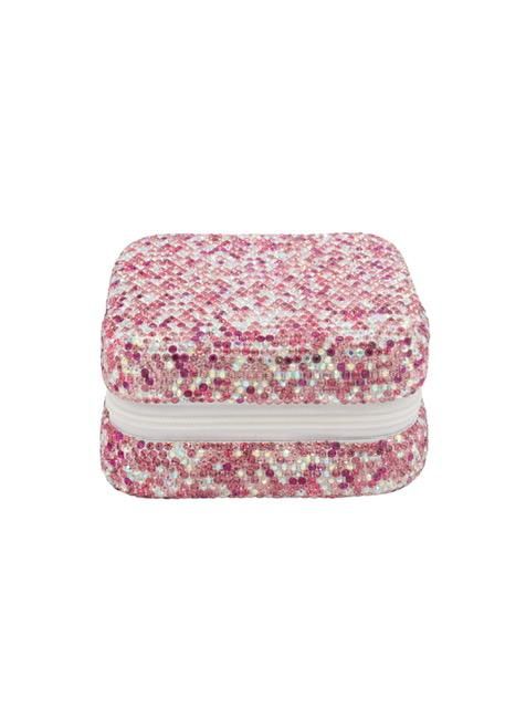 Pink Crystalized Jewelry Box