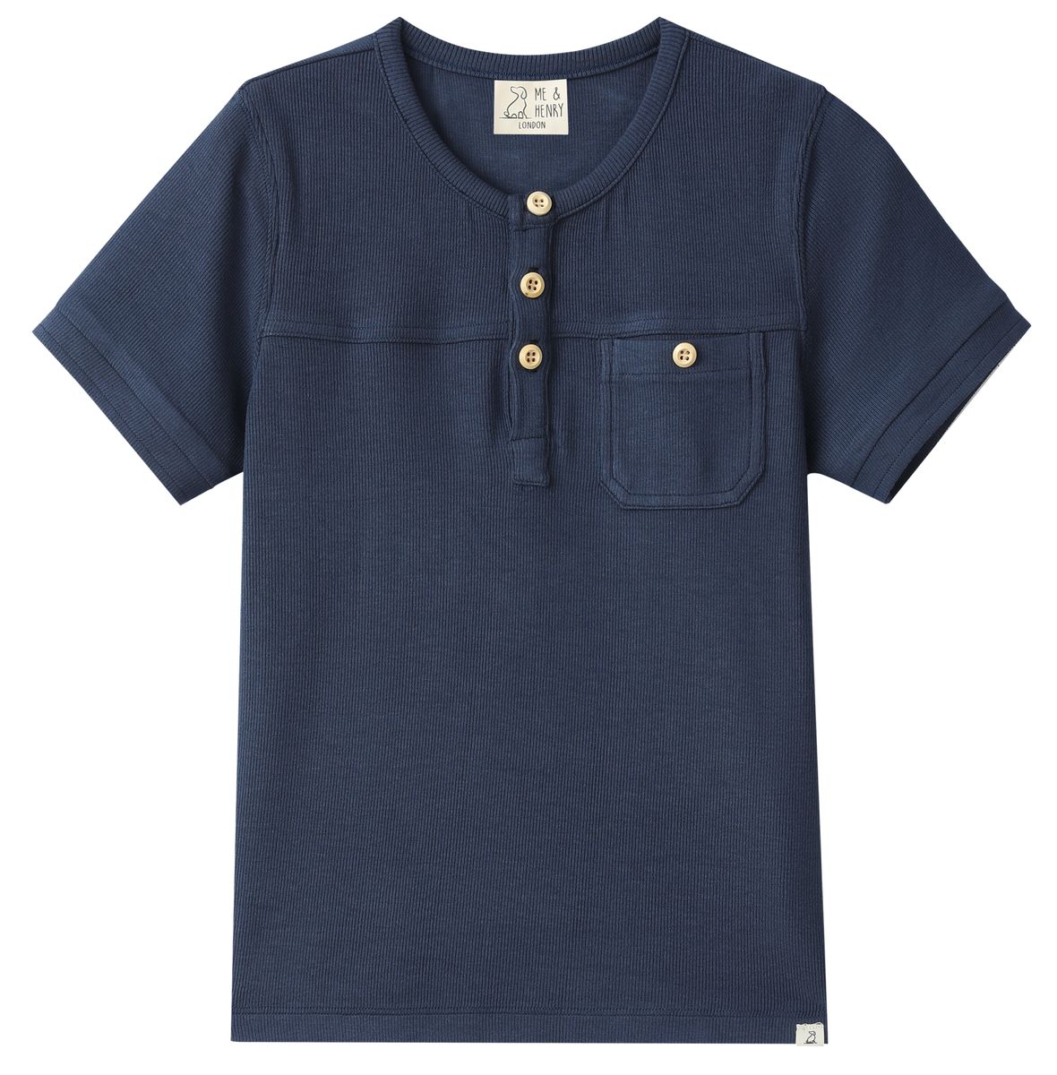 Navy Boardwalk Henley