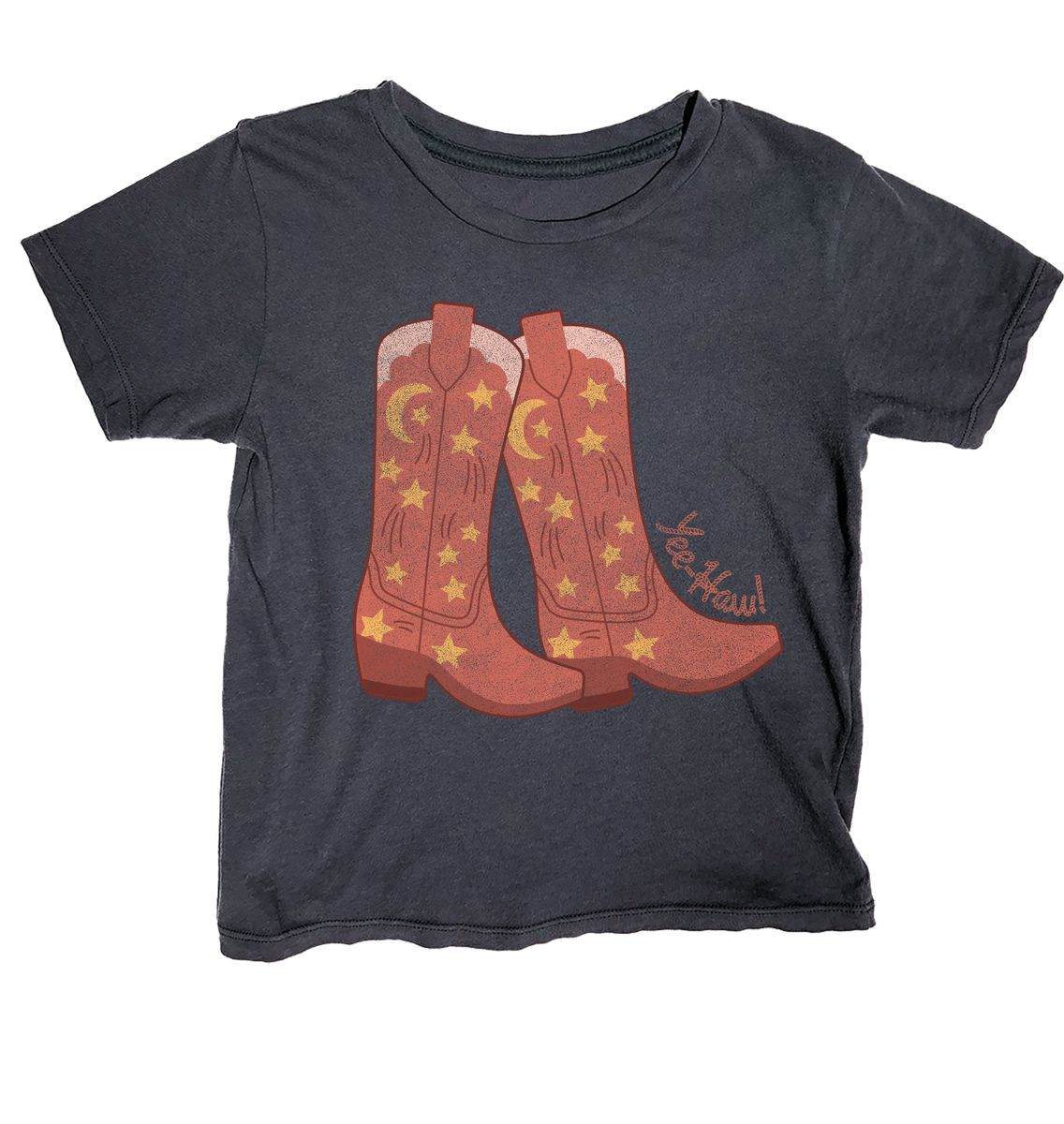 Girls Yee Haw Boots T-shirt