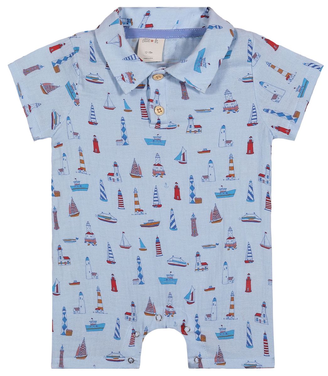 Lighthouses Finley Romper