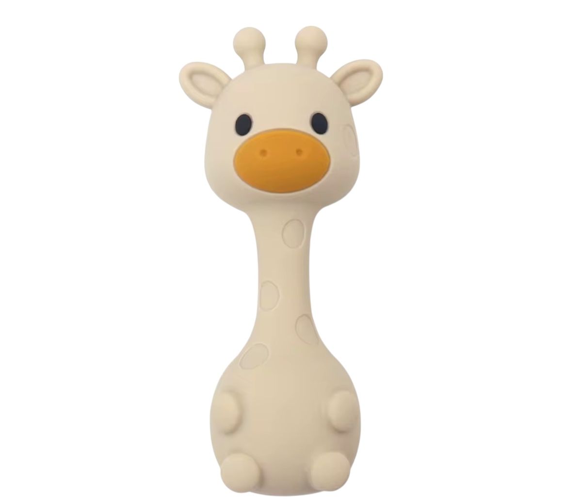 Silicone Giraffe Rattle