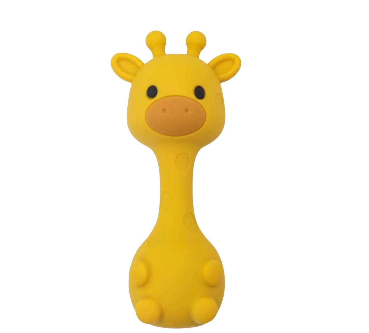 Silicone Giraffe Rattle