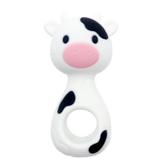 Silicone Cow Rattle