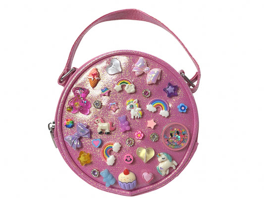 Round Galaxy Charm Bag
