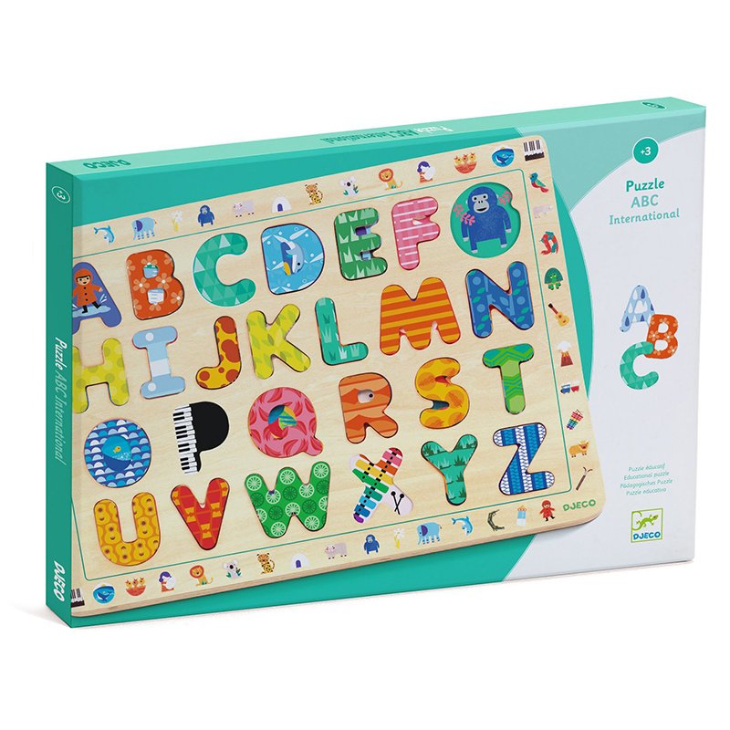 Wooden Puzzle ABC Intl