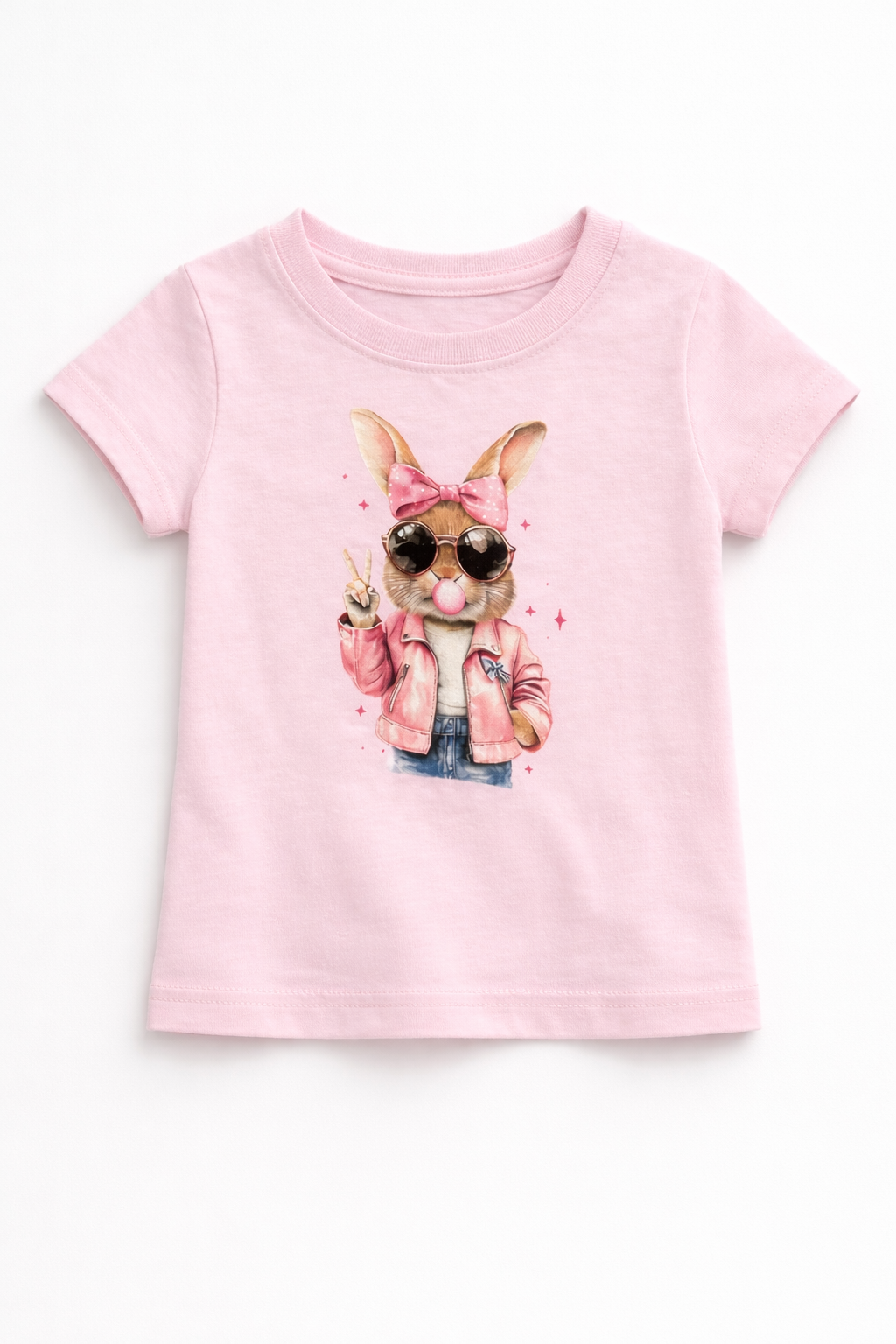 Race Bow Bunny Pink