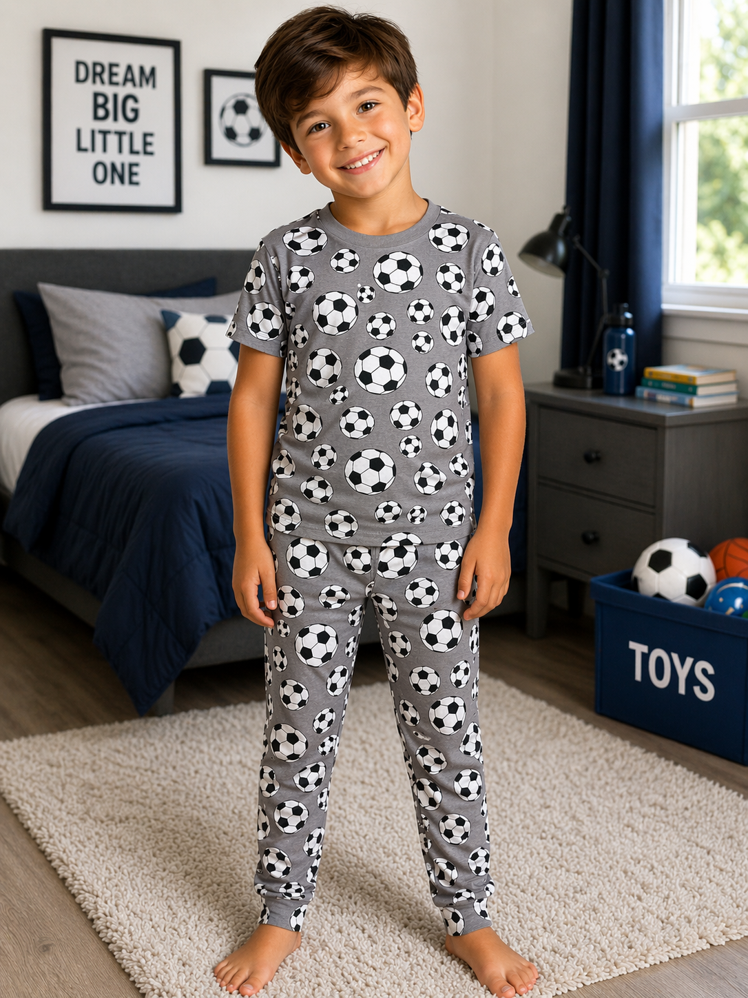 Portabella Soccer PJ Set