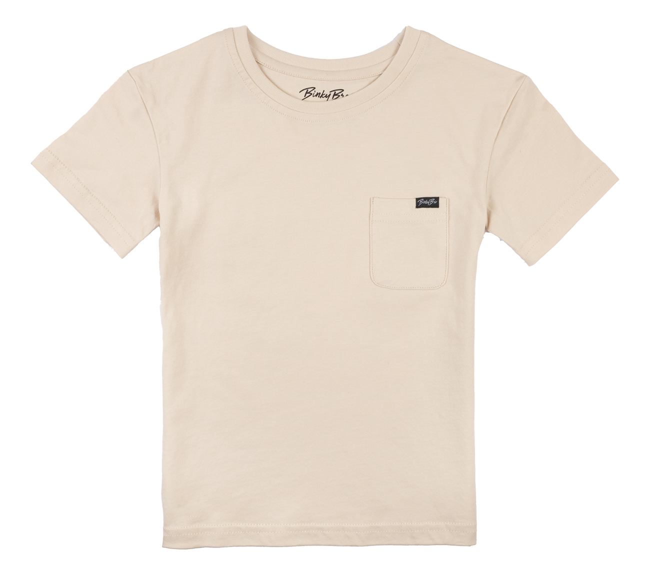 Beige Classic T-Shirt Binkybro