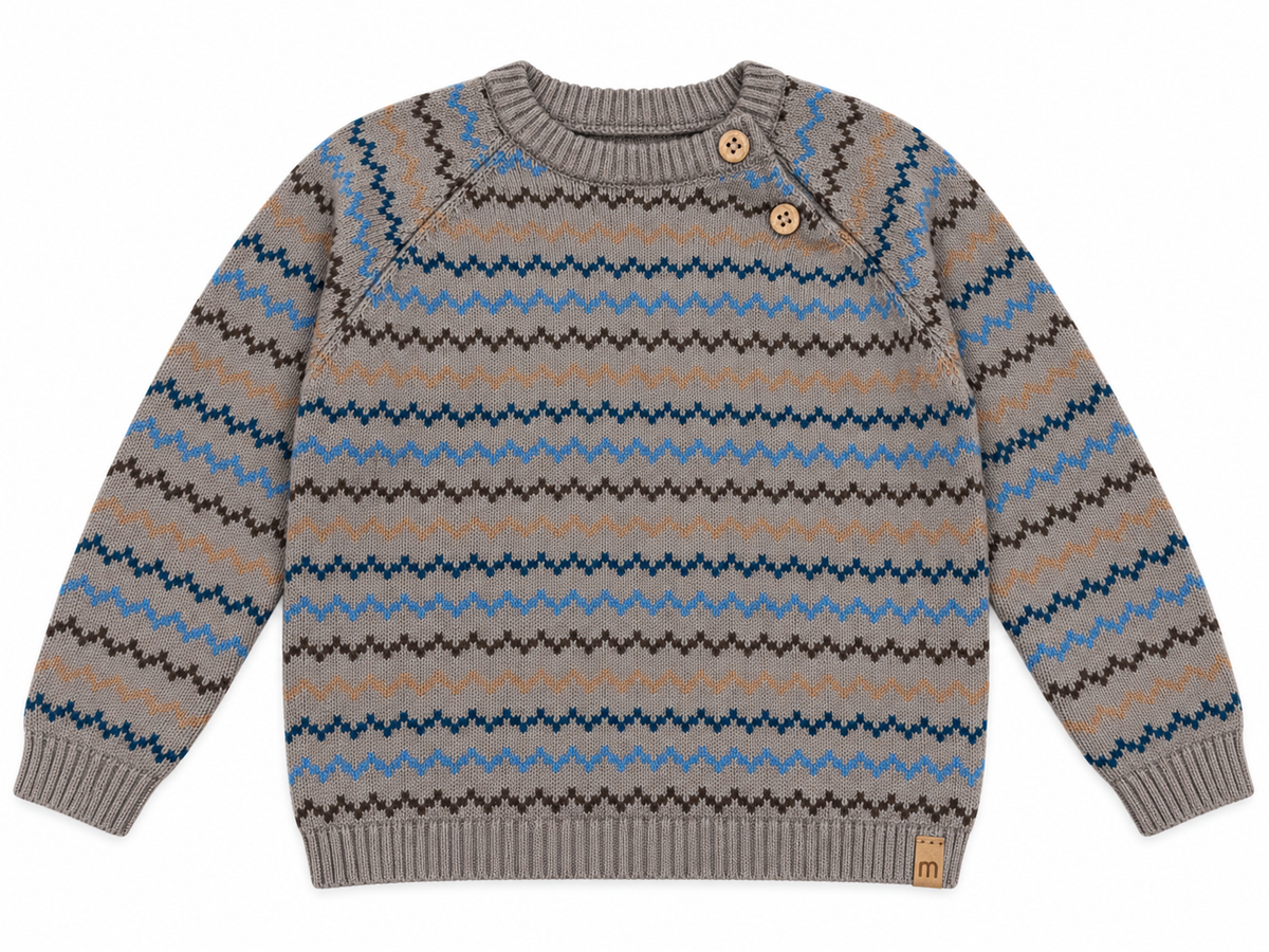 Chevron Pullover Knit