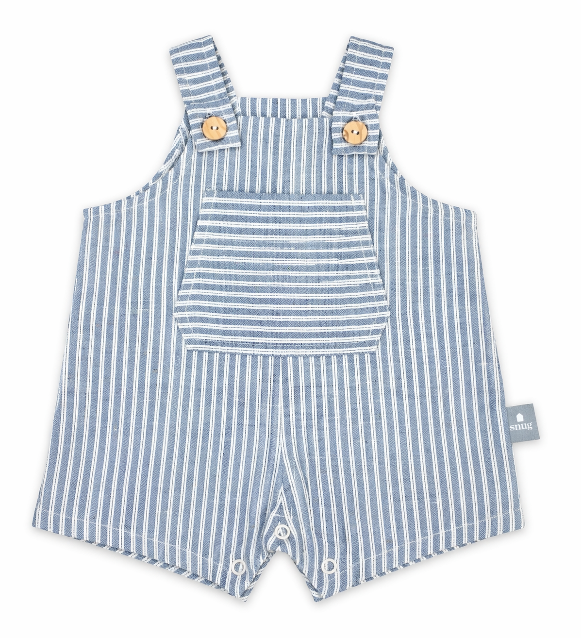 Chambray Striped Dungaree