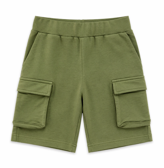 Olive Green Cargo Short
