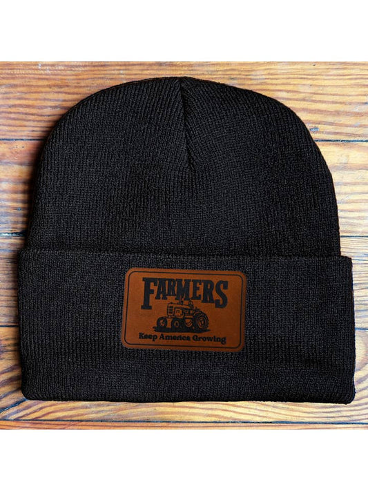 Tractor Farm Western Beanie