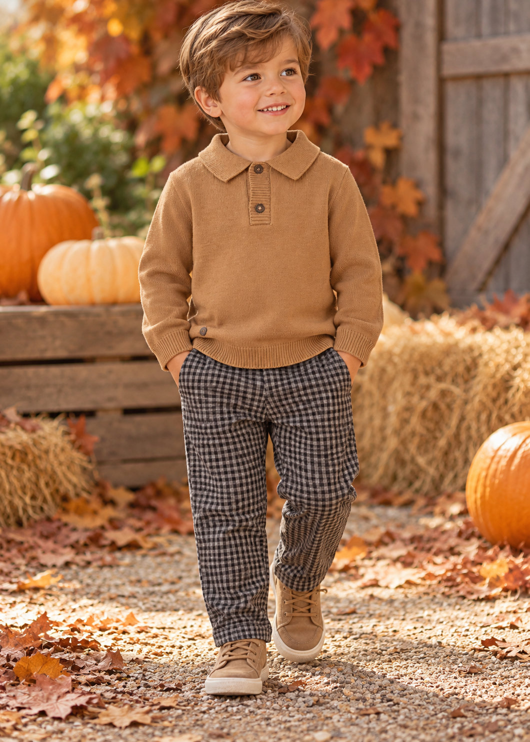 Cookie Set Long Trousers w/ Sweater